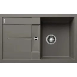 Lavello in pietra ceramica Blanco METRA 45 S / Grigio vulcano
