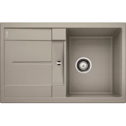 Lavello in pietra ceramica Blanco METRA 45 S / Tartufo