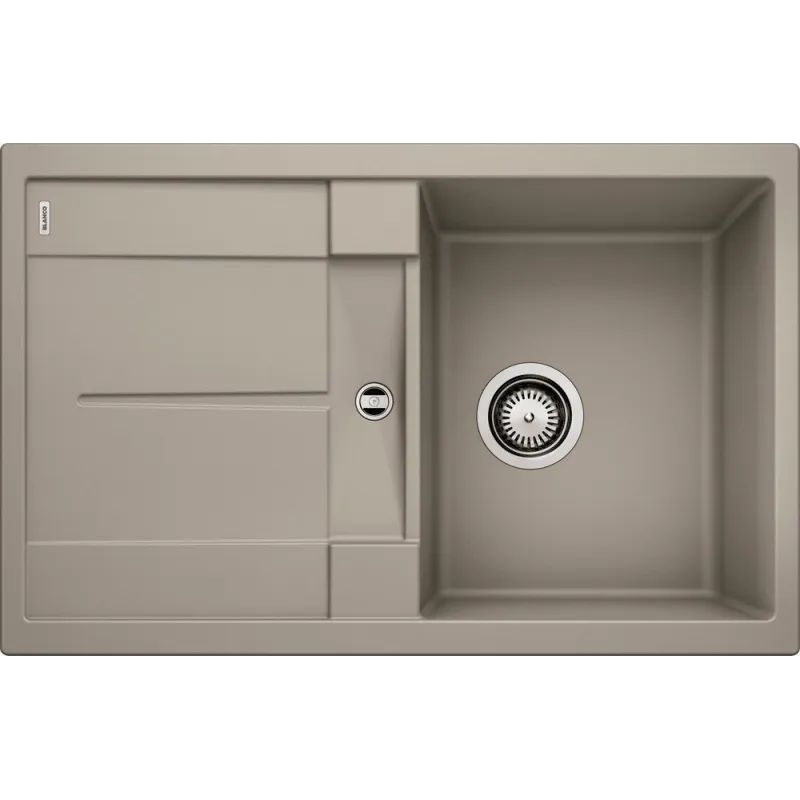 Lavello in pietra ceramica Blanco METRA 45 S / Tartufo