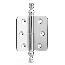 Cerniera decorativa a farfalla 78 mm / Cromo lucido