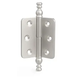 Cerniera decorativa a T 78 mm / Cromo opaco