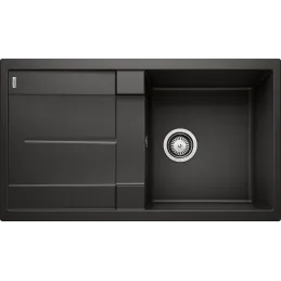 Lavello in gres Blanco METRA 5 S / Nero