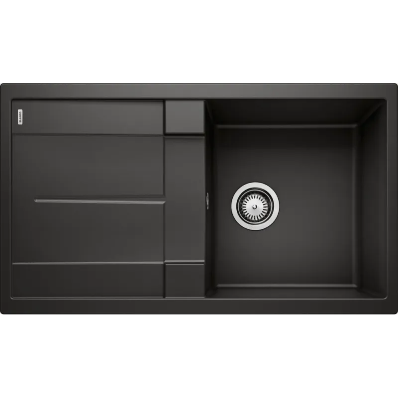 Lavello in gres Blanco METRA 5 S / Nero