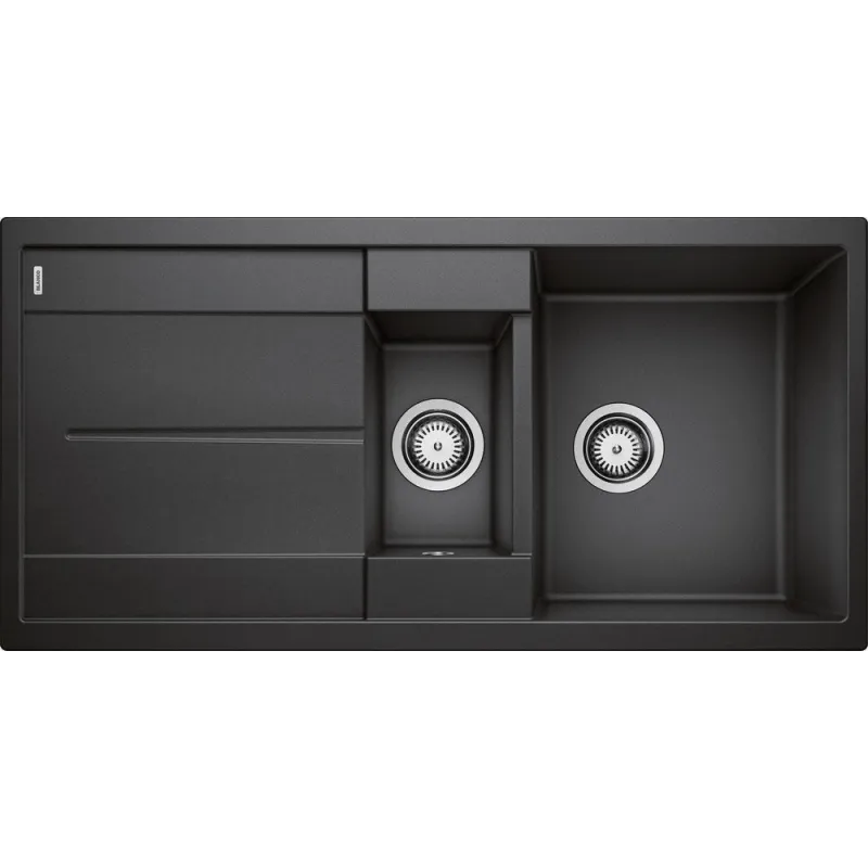 Lavello in gres Blanco METRA 6 S / Antracite