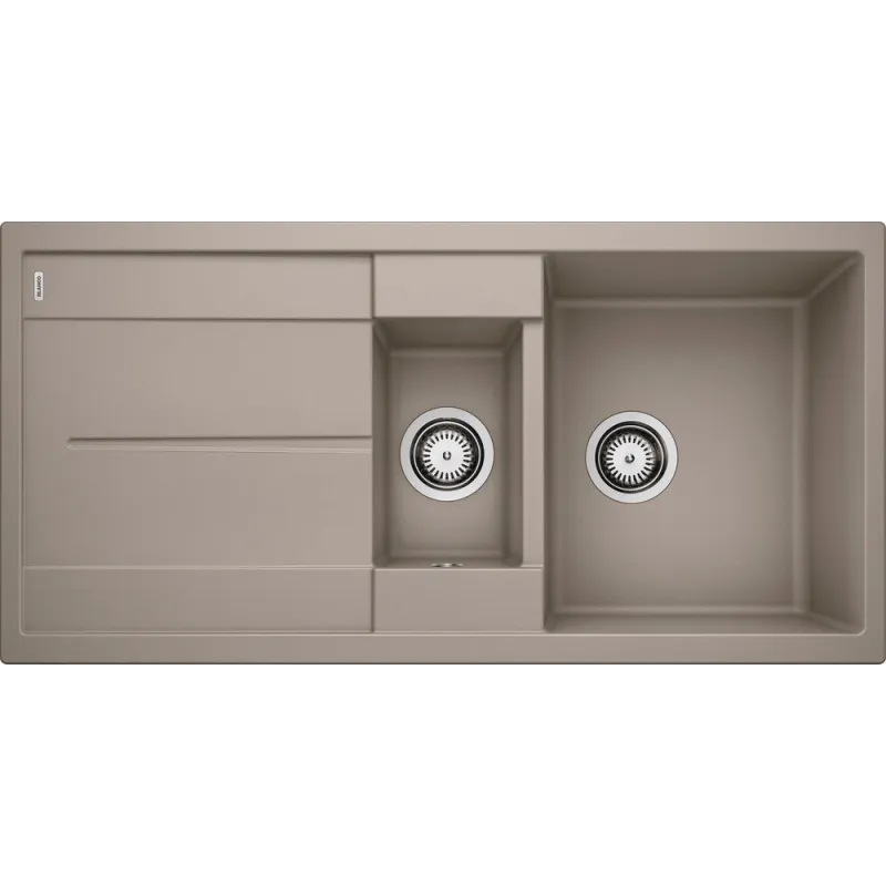 Lavello in ceramica Blanco METRA 6 S / Tartufo