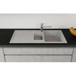 Lavello in gres Blanco METRA 6 S / Grigio vulcano