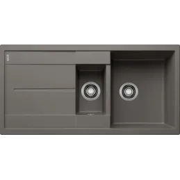 Lavello in gres Blanco METRA 6 S / Grigio vulcano