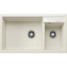 Lavello in gres Blanco METRA 9 / Bianco soft