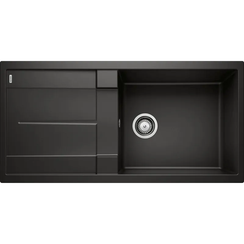 Lavello in gres Blanco METRA XL 6 S / Nero