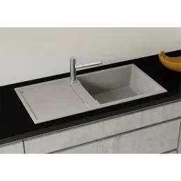 Lavello in gres Blanco METRA XL 6 S / Grigio roccia