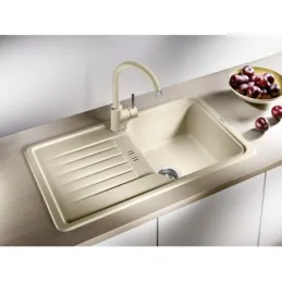 Miscelatore Blanco MIDA Silgranit / Grigio vulcano