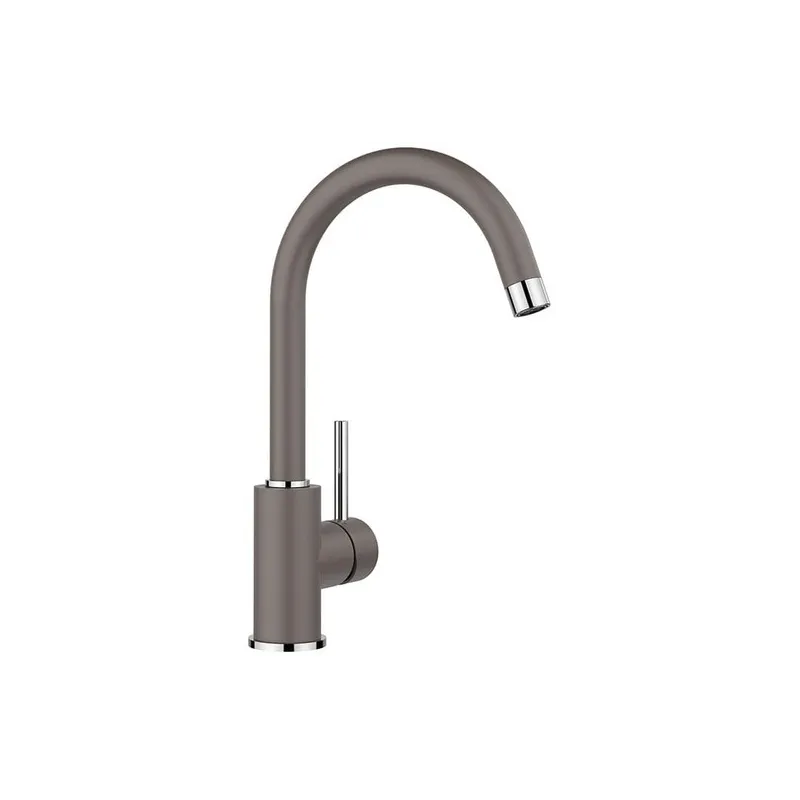 Miscelatore Blanco MIDA Silgranit / Grigio vulcano
