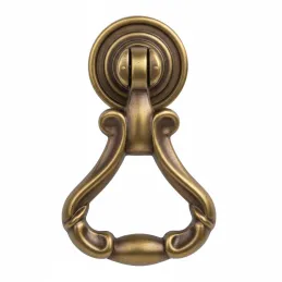 Pomello rustico CORTINA / Ottone anticato