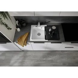 Lavello in gres Blanco NAYA 45 / Grigio vulcano