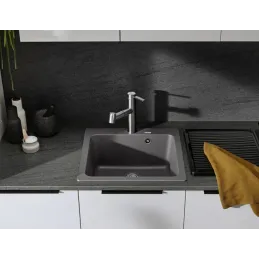 Lavello in gres Blanco NAYA 5 / Grigio vulcano
