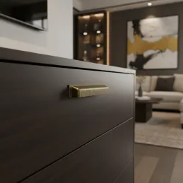 Maniglia XANA / Ottone anticato