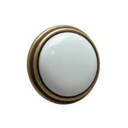 Pomello FRESNO / Ottone anticato