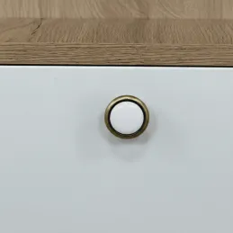 Pomello FRESNO / Ottone anticato