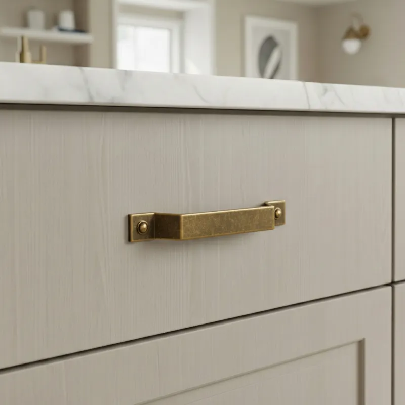 Maniglia MESA / Ottone anticato