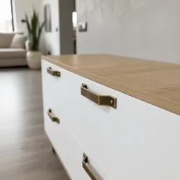 Maniglia MESA / Ottone anticato