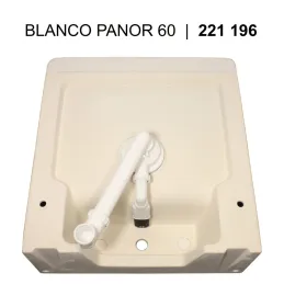 Lavello in ceramica Blanco PANOR 60 / senza comando eccentrico