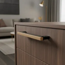 Maniglia ISABEL / Nera - rovere verniciato
