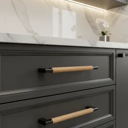 Maniglia ALICIA / Nero - rovere verniciato