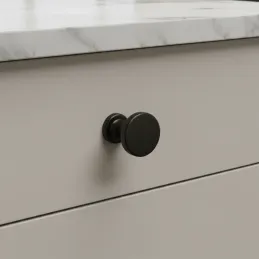 Pomello DOMINICA MAXI / Nero opaco