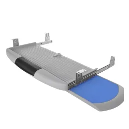 Ripiano estraibile per tastiera e mouse / Grigio