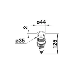 Comando Push Control BLANCO