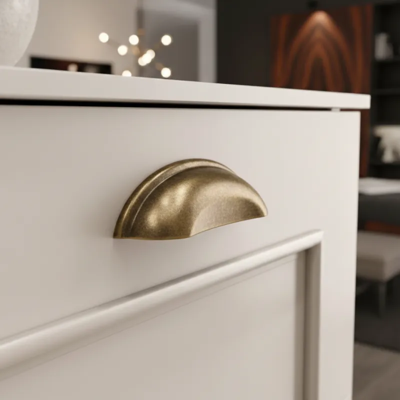 Maniglia DIAMO / Ottone anticato