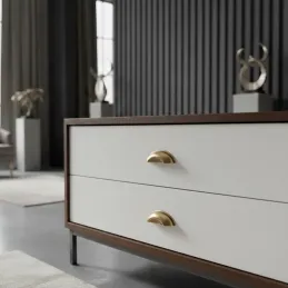 Maniglia DIAMO / Ottone anticato