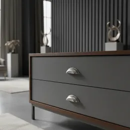 Maniglia DIAMO / Argento anticato