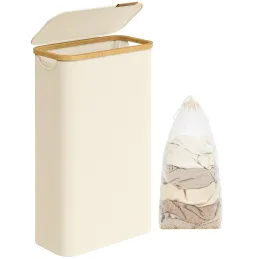 Cesto portabiancheria SOFT 60L / Bianco