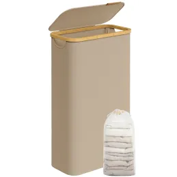 Cesto portabiancheria SOFT 60L / Marrone