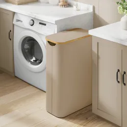 Cesto portabiancheria SOFT 60L / Marrone