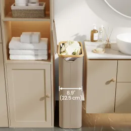 Cesto portabiancheria SOFT 60L / Marrone
