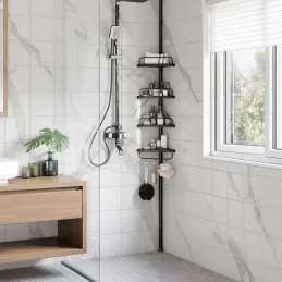 Mensola angolare da bagno REGALO SPA / Nera