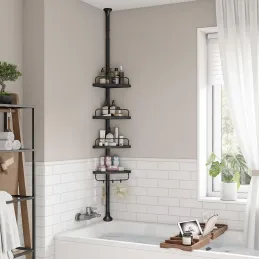 Mensola angolare da bagno REGALO SPA / Nera