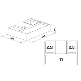 Sistema organizzativo Blanco SELECT II Orga
