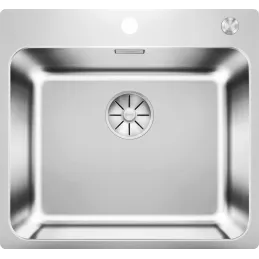 Lavello in acciaio inox Blanco SOLIS 400-IF/A / PushControl