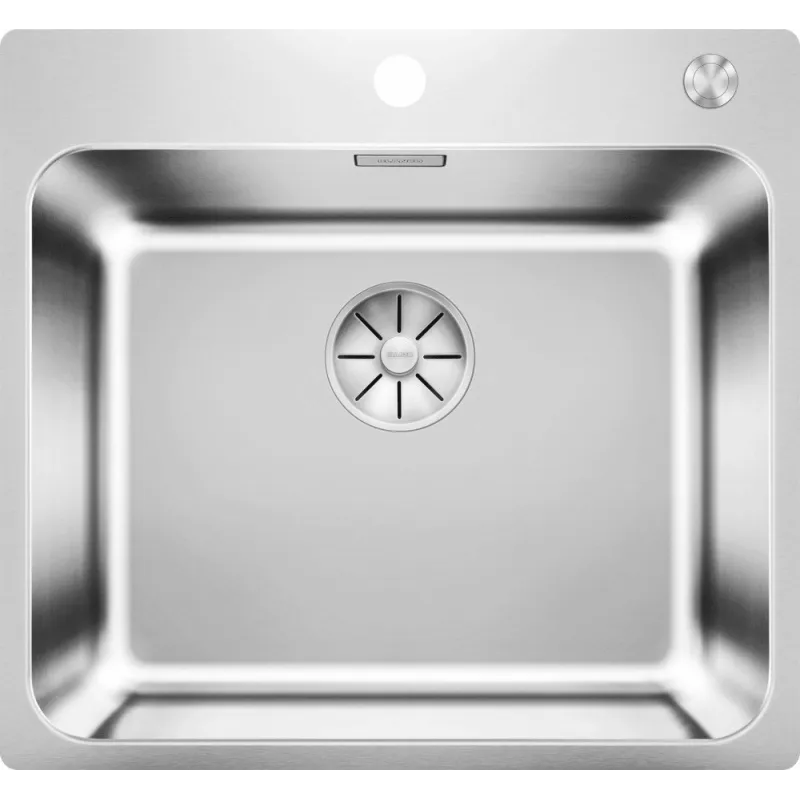 Lavello in acciaio inox Blanco SOLIS 400-IF/A / PushControl