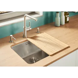 Lavello in acciaio inox Blanco SOLIS 450-U