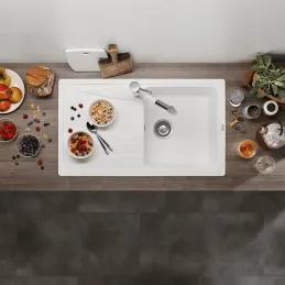 Lavello in ceramica Blanco SONA 45 S
