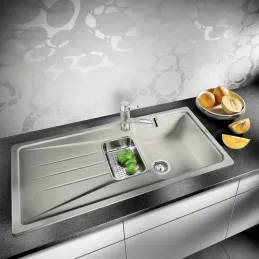 Lavello in ceramica Blanco SONA 6 S / Grigio vulcano