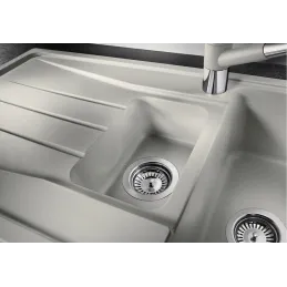 Lavello in ceramica Blanco SONA 6 S / Grigio vulcano
