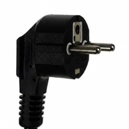 Presa elettrica a scomparsa MODERO SCHUKO 3x230V / Nero opaco