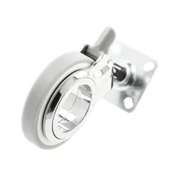 Rotella per mobili con freno NOVA / Cromo - grigio
