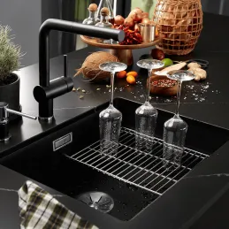Lavello in gres Blanco SUBLINE 400 U