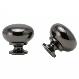 Pomello VALEA / Cromo nero